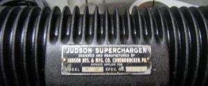 Original Judson supercharger